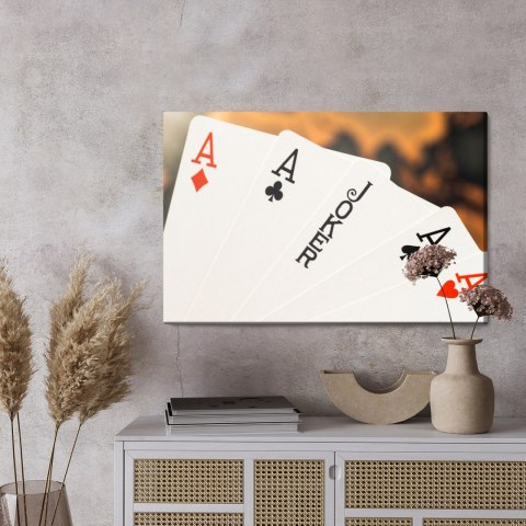 Obraz Na Płótnie Joker Wśród Asów