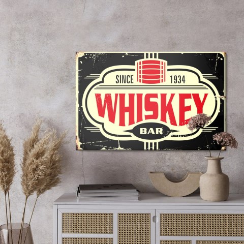 Obraz Na Płótnie Whisky W Stylu Vintage