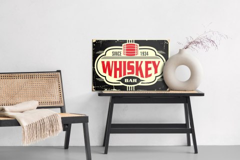 Obraz Na Płótnie Whisky W Stylu Vintage