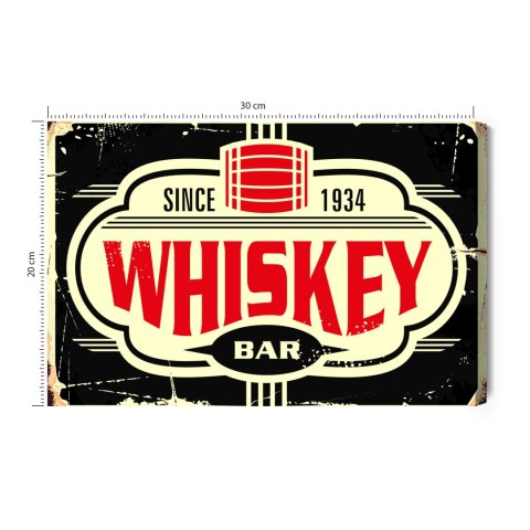 Obraz Na Płótnie Whisky W Stylu Vintage
