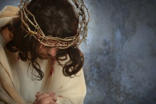 Obraz Na Płótnie Jezus W Koronie Cierniowej