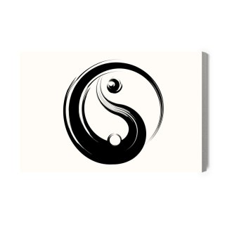 Obraz Na Płótnie Symbol Yin Yang