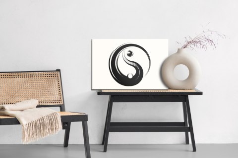 Obraz Na Płótnie Symbol Yin Yang