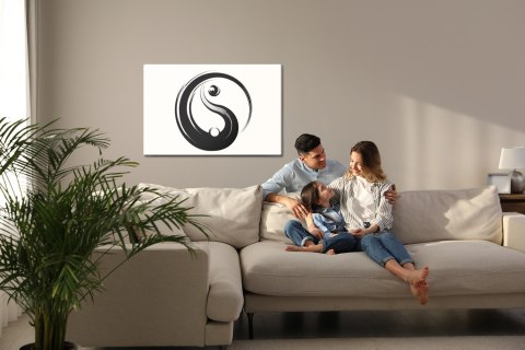 Obraz Na Płótnie Symbol Yin Yang