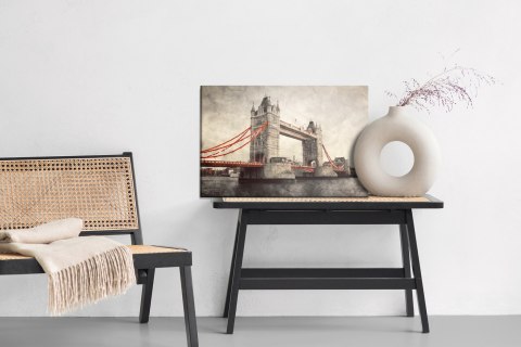 Obraz Na Płótnie Tower Bridge W Stylu Retro