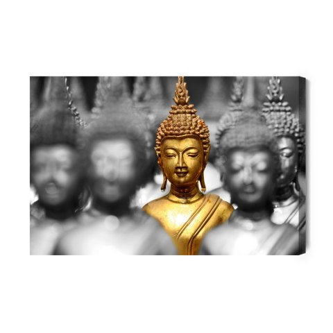 Obraz Na Płótnie Złoty Budda