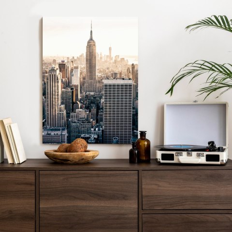Plakat Nyc Widok Na Wieżowce O Poranku