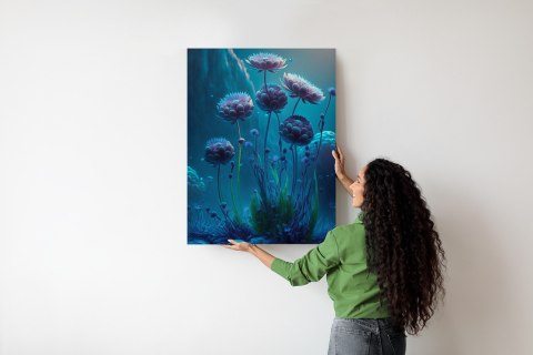 Plakat Polne Kwiaty W Stylu Fantasy