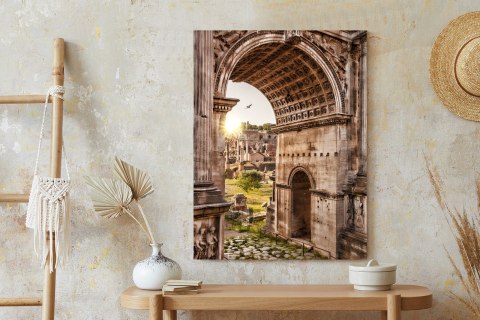 Plakat Architektura Forum Romanum W Rzymie