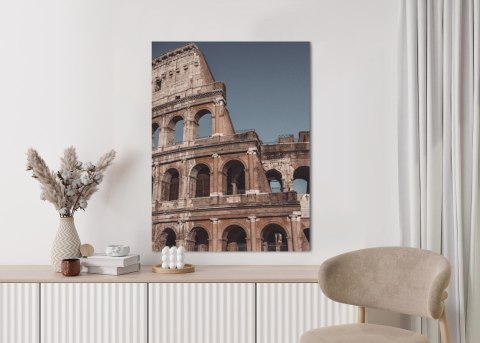 Plakat Architektura Koloseum Na Tle Błękitnego Nieba