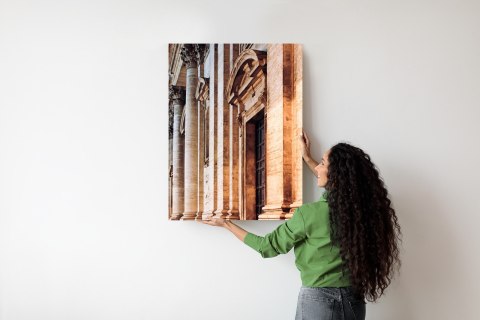 Plakat Kościół Świętego Ignacego Loyoli W Rzymie Architektura