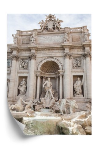 Plakat Rzymska Barokowa Fontanna Di Trevi