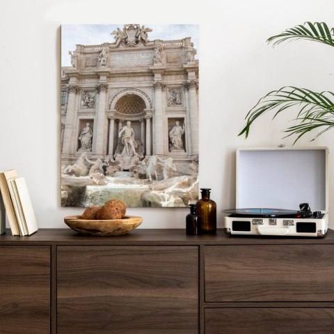 Plakat Rzymska Barokowa Fontanna Di Trevi