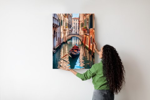 Plakat Gondola Na Kanale W Wenecji