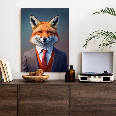 Plakat Portret Lisa W Ubraniu Mężczyzny