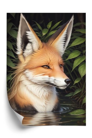 Plakat Portret Lisa W Wodzie