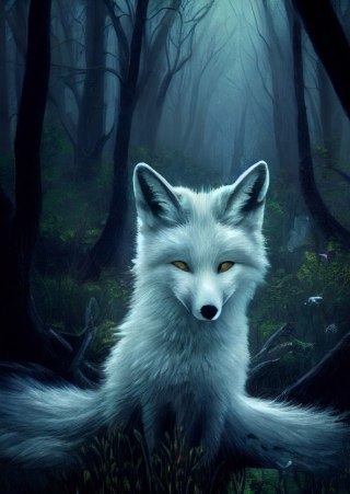 Plakat White Wolf