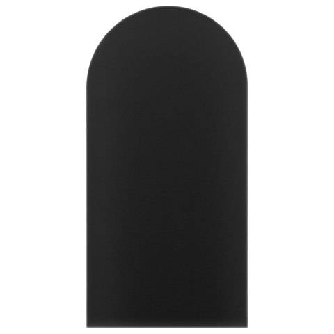 Panel Tapicerowany Eko Skóra Czarny 30cm