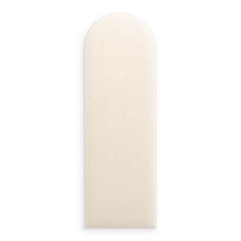 Panel Tapicerowany Magic Velvet Kremowy 20cm
