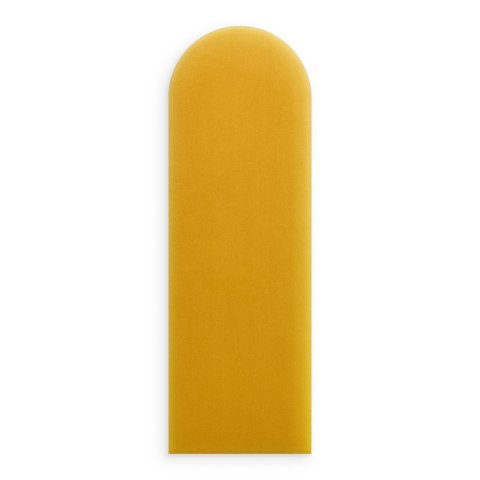Panel Tapicerowany Magic Velvet Żółty 20cm