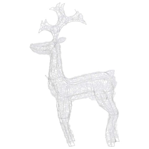 Renifery ozdobne, 3 szt., 60x16x100 cm, akryl