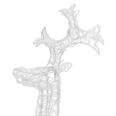 Renifery ozdobne, 3 szt., 60x16x100 cm, akryl