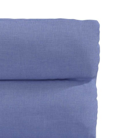 Krzesła do jadalni 6 szt. Jeans Niebieski Tkanina
