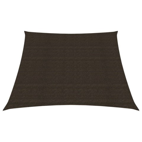 Żagiel przeciwsłoneczny, 160 g/m², brązowy, 3/4x2 m, HDPE
