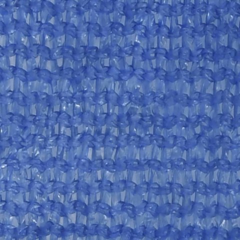 Żagiel przeciwsłoneczny, 160 g/m², czarny, 4x4x4 m, HDPE