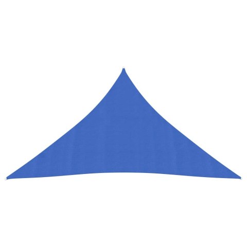 Żagiel przeciwsłoneczny, 160 g/m², czarny, 5x6x6 m, HDPE