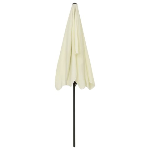 Parasol plażowy, piaskowy żółty, 200x125 cm