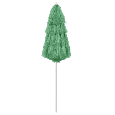 Parasol plażowy, zielony, 180 cm