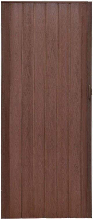 Drzwi harmonijkowe 004-01-80 wenge 80 cm