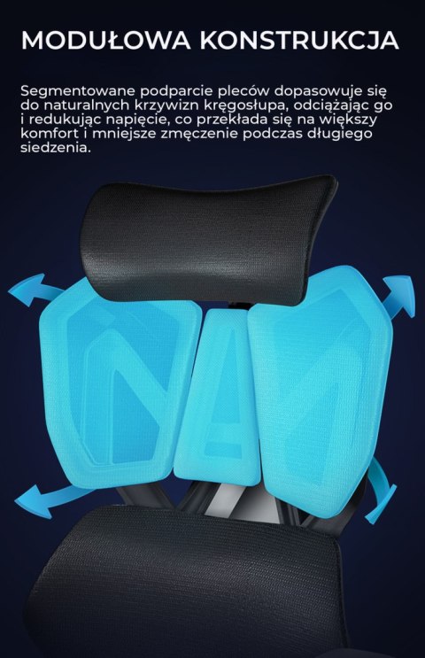 Fotel ergonomiczny gamingowy Angel Furia PRO  
