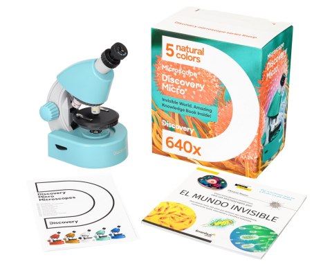 (ES) Mikroskop Levenhuk Discovery Micro z książką