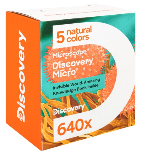 (EN) Mikroskop Levenhuk Discovery Micro z książką