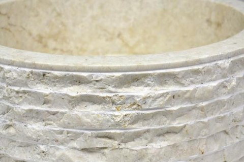 DIVERO Umywalka nablatowa z naturalnego kamienia Roma