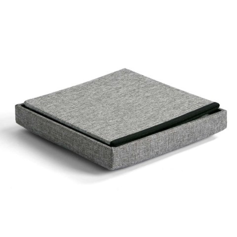 Pufa składana materiałowa DIEGO szary rozmiar M