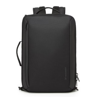 Plecak torba Premium na laptopa 15.6'' z paskiem USB 42x8x28cm - czarny
