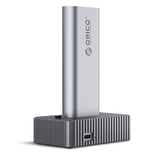 Stacja dokująca IT18C3 na dysk M.2 NVMe / SATA - szara