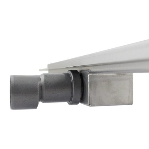Odpływ prysznicowy 70cm liniowy ze stali nierdzewnej z syfonem Glass Schwarz