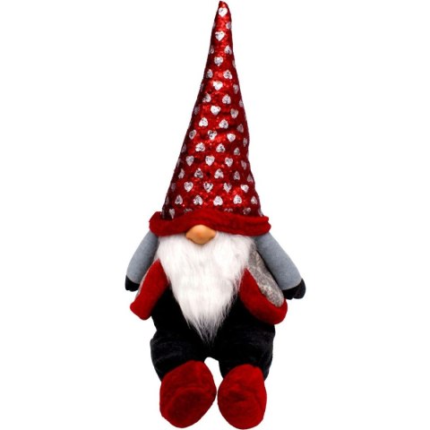 SKRZAT MIKOŁAJ ŚWIĄTECZNY SIEDZĄCY 92CM