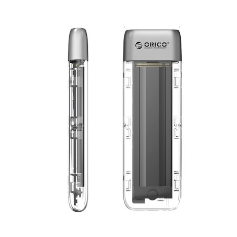 Kieszeń obudowa na dysk TXM2-C3 M.2 NVME USB-C 10Gb/s - szara