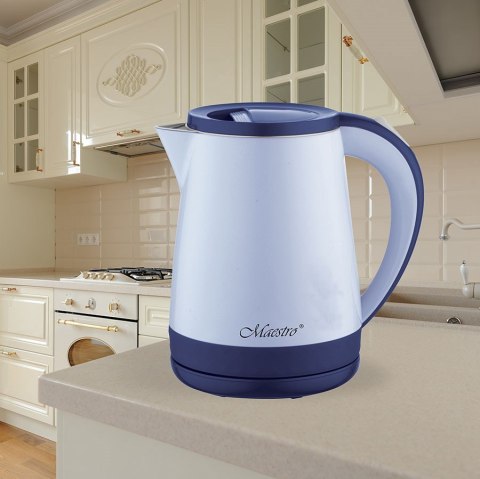 Czajnik elektryczny 1,2l 1630W MAESTRO MR-037-BLUE