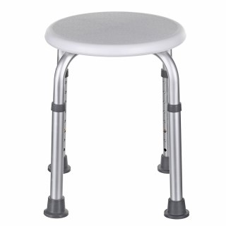 Taboret prysznicowy okrągły aluminiowy