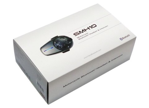 Interkom motocyklowy Sena SMH10-11 Bluetooth 3.0 900m z mikrofonem na pałąku na 1 kask