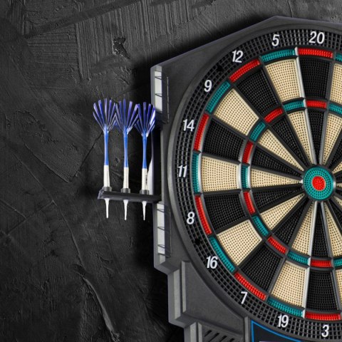 DART ELEKTRONICZNY Z ZASILACZEM I 4 LICZNIKAMI 49CM ENERO PRO