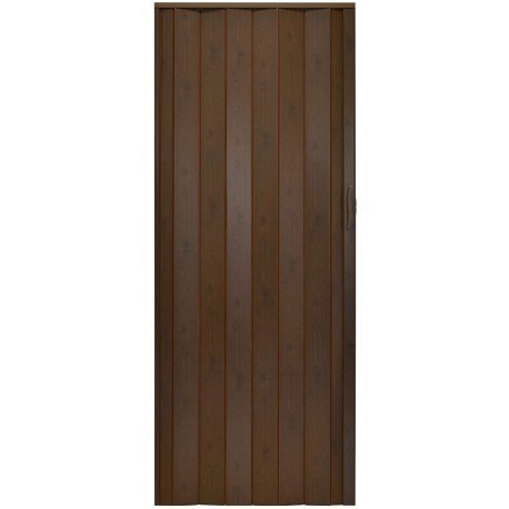 Drzwi harmonijkowe 001P-43G-100 wenge mat G 100 cm
