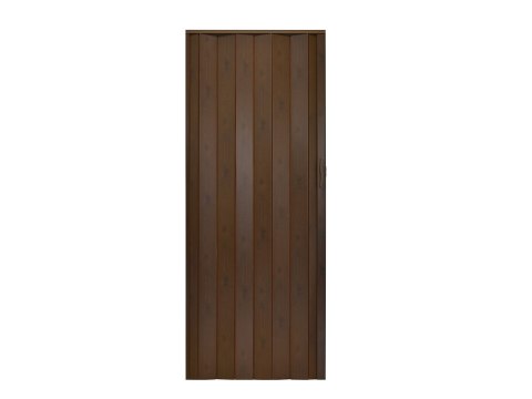 Drzwi harmonijkowe 001P-43G-100 wenge mat G 100 cm