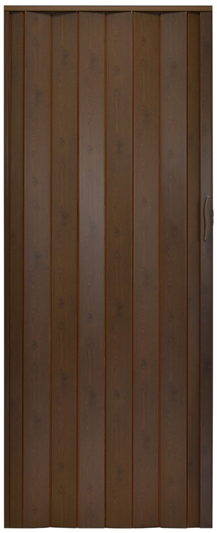 Drzwi harmonijkowe 001P-43G-100 wenge mat G 100 cm